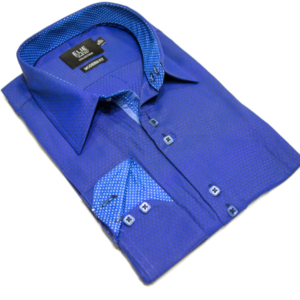 Elie Balleh Solid Hexagon Men's Shirts CEBSH319M
