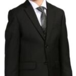 JAX JR TAN 5PC BOYS SUIT SET