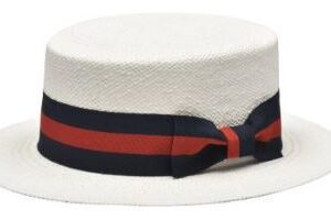 Bruno Capelo Crown Boater Gaucho Hat