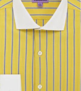 Ferrecci Kingsley A38YL Slim Fit Cotton Dress Shirt