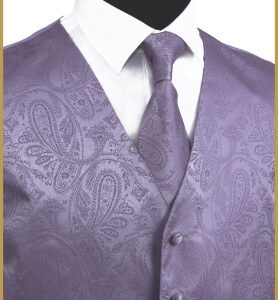 CKL Vesuvio Napoli Paisley Vests VS278BIG