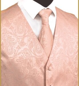 CKL Vesuvio Napoli Paisley Vests VS278M