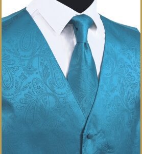 CKL Vesuvio Napoli Paisley Vests VS278SF
