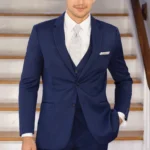 Michael Kors Blue Performance Stretch Suit Coat (Only)