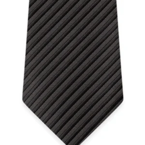 Michael Kors Striped Windsor Ties/Pocket Square