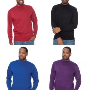 LEONARDO GAVINO MOCK-210 NECK SWEATER
