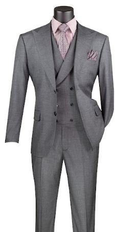 Vinci MV2K-2 Modern Fit 3pc Suit - Image 8