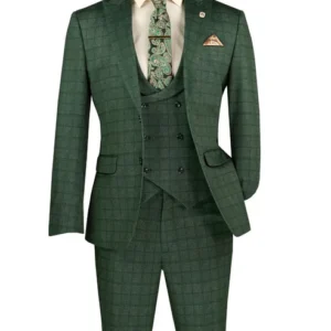 Vinci SV2W-8 "Super Stretch" Slim Fit 3pc Suit