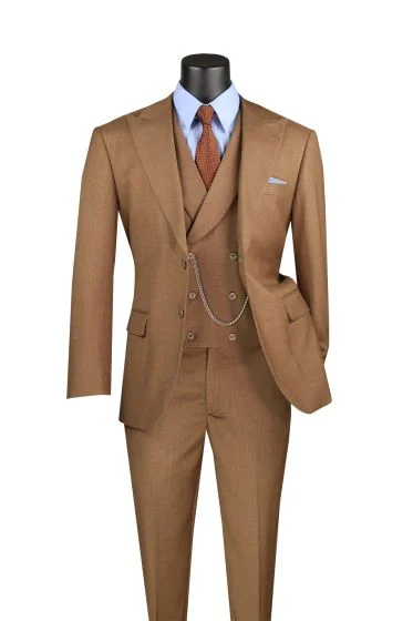 Vinci MV2K-2 Modern Fit 3pc Suit - Image 3
