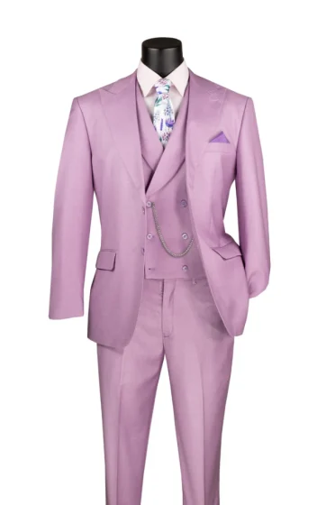 Vinci MV2K-2 Modern Fit 3pc Suit - Image 6