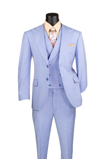 Vinci MV2K-2 Modern Fit 3pc Suit - Image 7