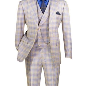Vinci MV2W-3 Modern Fit 3pc Suit