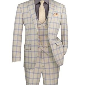 Vinci MV2W-5 Modern Fit 3pc Suit