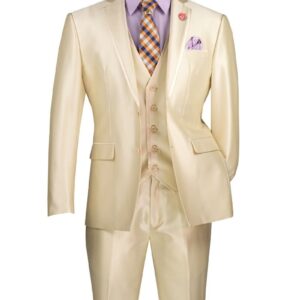 Vinci SV2D-1 Slim Fit 3pc Suit