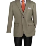 Vinci BM-HT Modern Fit Houndstooth Blazer