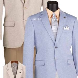 Vinci BMK-2 Modern Fit Textured Blazer