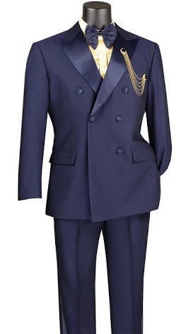 Vinci TMDB-1 Modern Fit Textured Tuxedo - Image 3