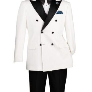 Vinci TMDB-1 Modern Fit Textured Tuxedo