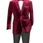 Vinci B-27 Regular Velvet Blazers