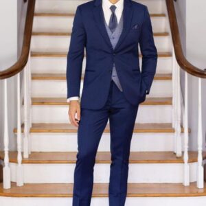 Michael Kors N302 Blue Performance Stretch Suit Coat (Only)