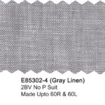 Gray Linen E85302-4 Enzo Tovare Suit
