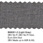 Light Gray B66051-2 Bertolini Wool Stretch Suit