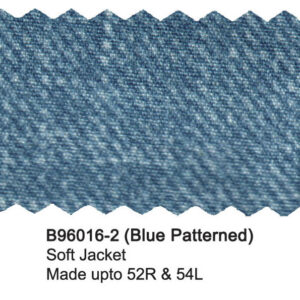 Blue Patterned B96016-2 Bertolini Jacket