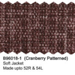 Cranberry Patterned B96018-1 Bertolini Jacket