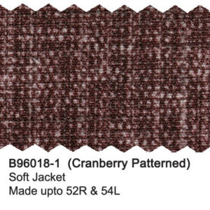 Cranberry Patterned B96018-1 Bertolini Jacket