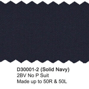 Solid Navy D30001-2 Dray Scott Suit