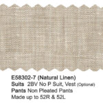 Natural Linen E58302-7 Enzo Tovare Suit