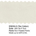 Tan Cotton E58304-5 Enzo Tovare Suit