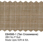 Tan Crossweave E84595-1 Enzo Tovare Suit