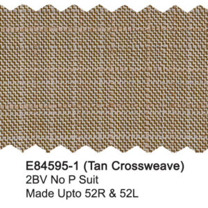 Tan Crossweave E84595-1 Enzo Tovare Suit