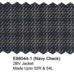 Navy Check E86044-1 Enzo Tovare Jacket