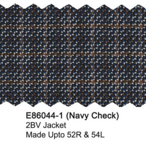 Navy Check E86044-1 Enzo Tovare Jacket