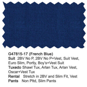 French Blue G47815-17 Giorgio Fiorelli Suit