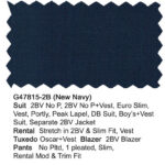 New Navy G47815-2B Giorgio Fiorelli Suit