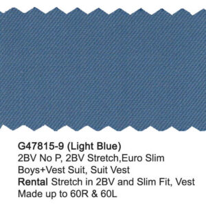 Light Blue G47815-9 Giorgio Fiorelli Suit