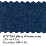 Navy Windowpane G79736-1 Giorgio Fiorelli Suit