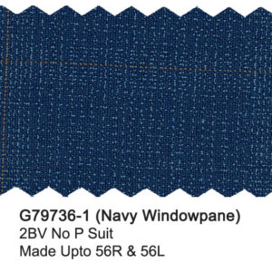 Navy Windowpane G79736-1 Giorgio Fiorelli Suit