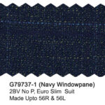 Navy Windowpane G79737-1 Giorgio Fiorelli Suit