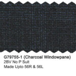 Charcoal Windowpane G79755-1 Giorgio Fiorelli Suit (Copy)