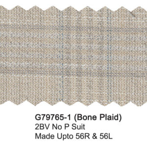 Bone Plaid G79765-1 Giorgio Fiorelli Suit