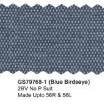Blue Birdseye GS79768-1 Giorgio Fiorelli Stretch Suit