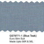 Blue Teak GS79771-1 Giorgio Fiorelli Stretch Comfort Suit