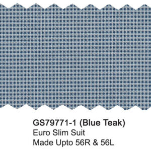 Blue Teak GS79771-1 Giorgio Fiorelli Stretch Comfort Suit