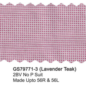 Lavender Teak GS79771-3 Giorgio Fiorelli Stretch Comfort Suit