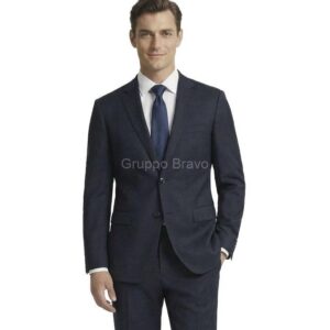 New Navy M40901-2B Wool Mantoni Suit