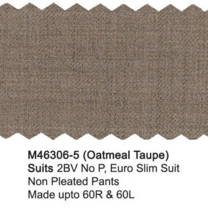 Oatmeal Taupe M46306-5 Wool Mantoni Suit